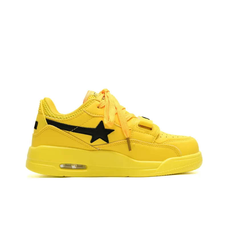 Teddy Bear Collection Slip Resistant, Abrasion Resistant, And Balanced Low Top Skateboard Shoes Unisex-3