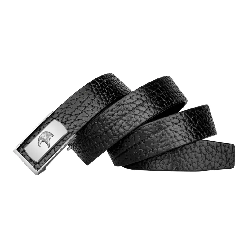 Jaylen Oos Wild Cow Leather Textured Top Grain Cow Leather Leather Belts Men's Width  3.5cm-2