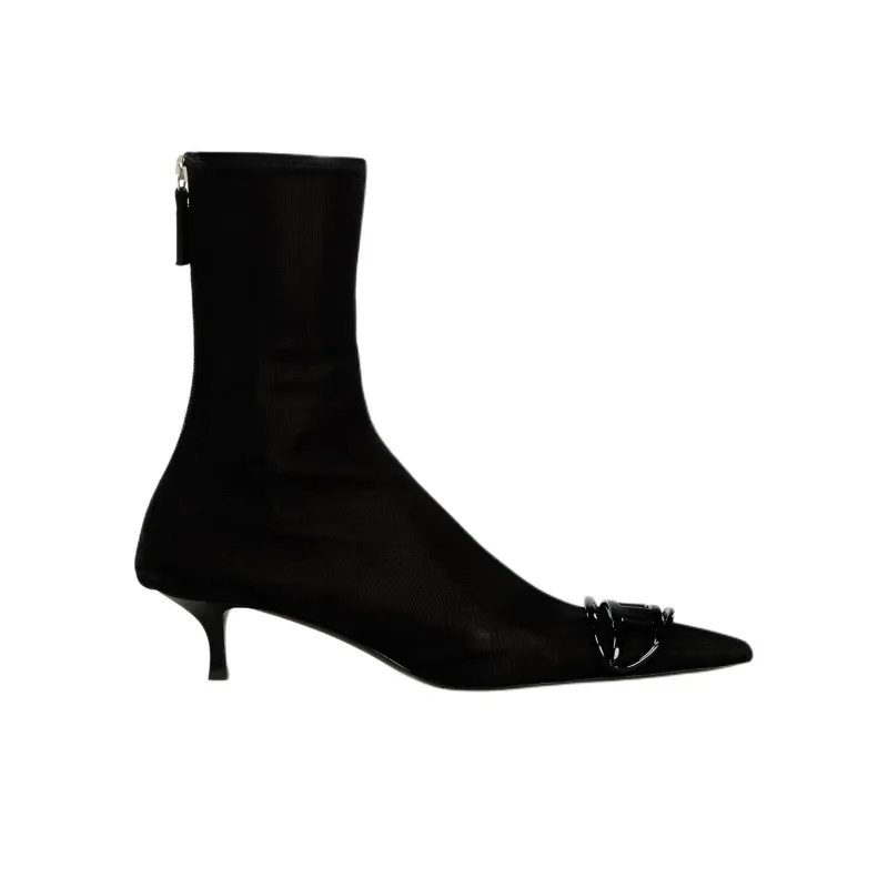 DIESEL D Venus Ankle Boots 4cm Women's Black-1