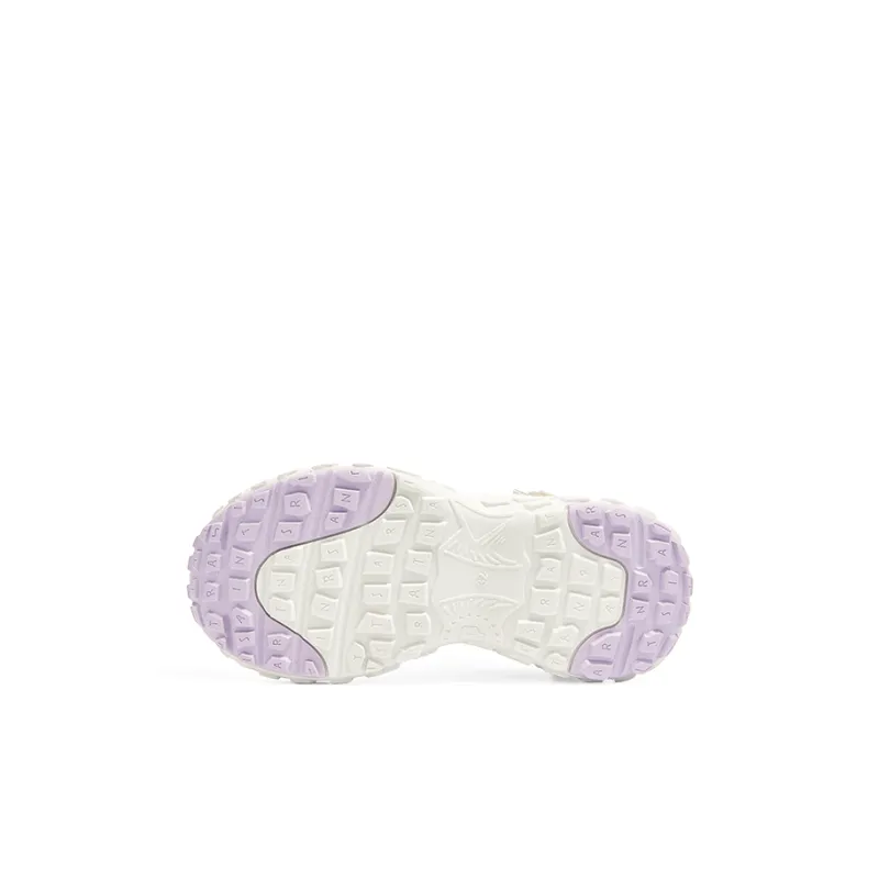 TARANIS Slip Resistant, Abrasion Resistant, Breathable Low Top Kids' Running Shoes Star White/Dream Purple Kids'-4