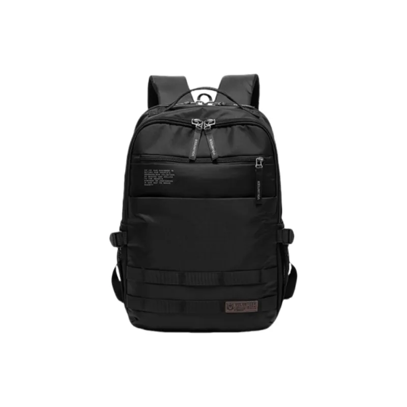 Volunteer Nylon Fabric Backpack Unisex Multicolor-2