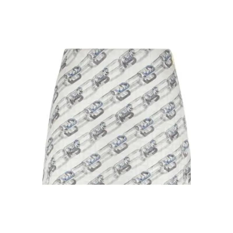 FENDI Casual Long Skirts Women's White-3