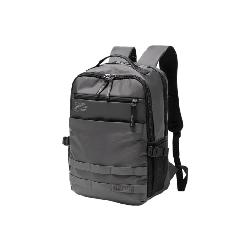 Volunteer Nylon Fabric Backpack Unisex Multicolor-3