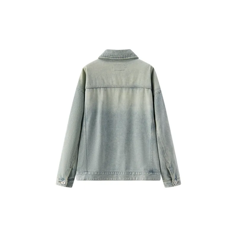 SEM/R Denim Jacket Men's Denim Yellow Mud-1