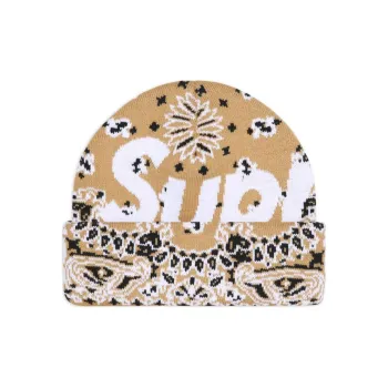 Supreme Bandana Big Logo Beanie