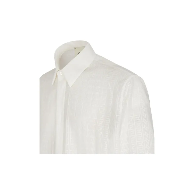 FENDI By Marc Jacobs Silk And Cotton Shirt-4