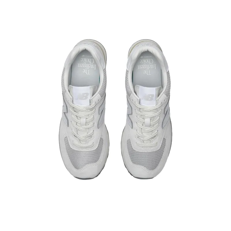 New Balance NB U574 Anti Slip Wear Resistant Low Top Casual Running Shoes Unisex Light Gray-2