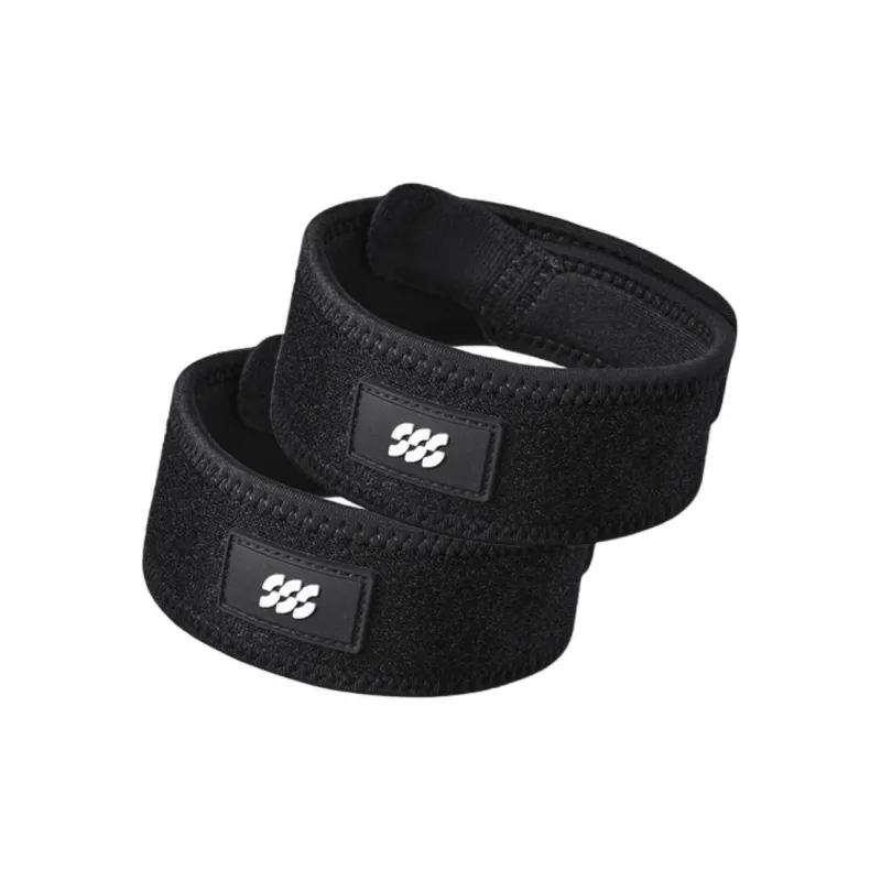 HLA Running Badminton Jump Rope Basketball Trend Patella Bands Black Polyamide Unisex-8