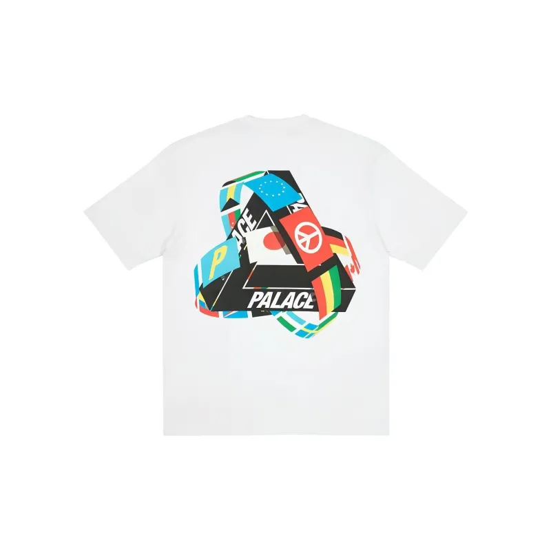 PALACE T Shirts Unisex White-1