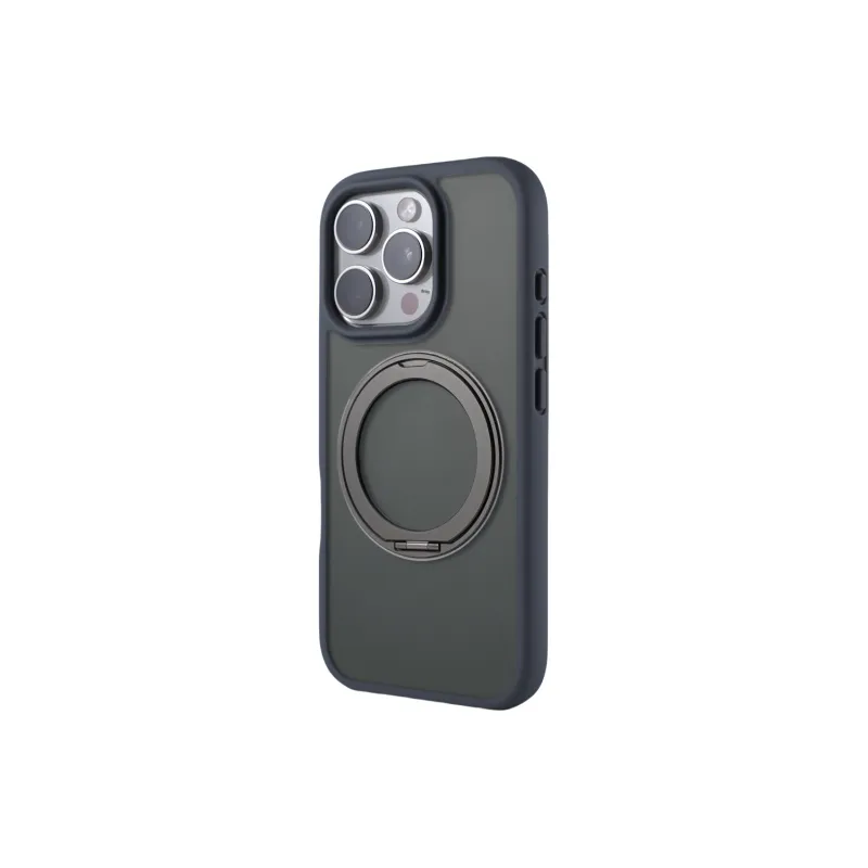 DEPA PC Material Soft Frame Color Blocking Stand Magnetic Phone Cases Compatible With Apple 14 16 Collection-4
