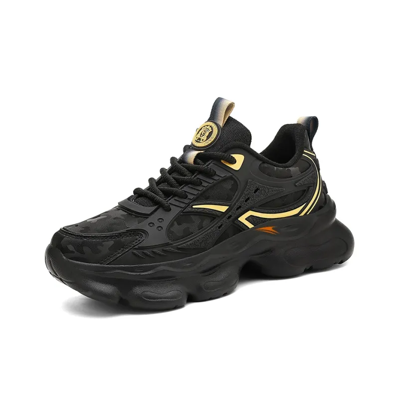 Kinglake Cushioning, Slip Resistant, And Abrasion Resistant Low Top Chunky Sneakers Unisex-1
