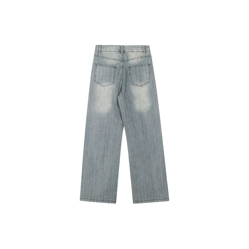Flowers In Water Jeans Women's Distressed Color-1