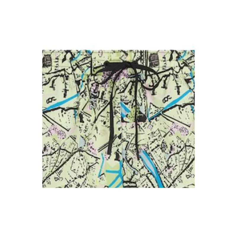 FENDI Map print Cargo Shorts-2