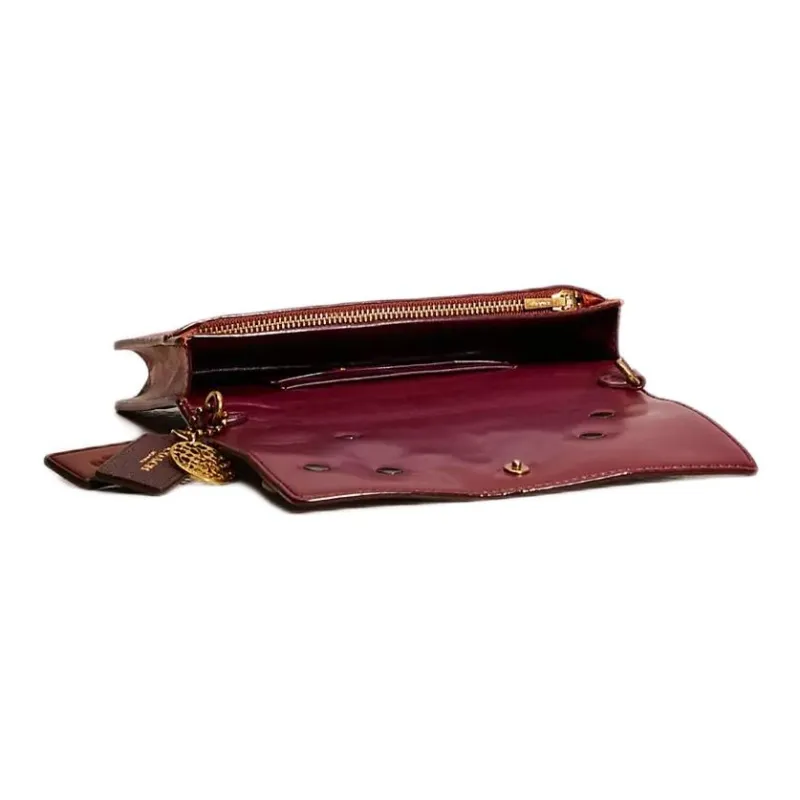 COACH Convertible Coated Canvas Shoulder Bag Small Size Women's Brass & Umber-2