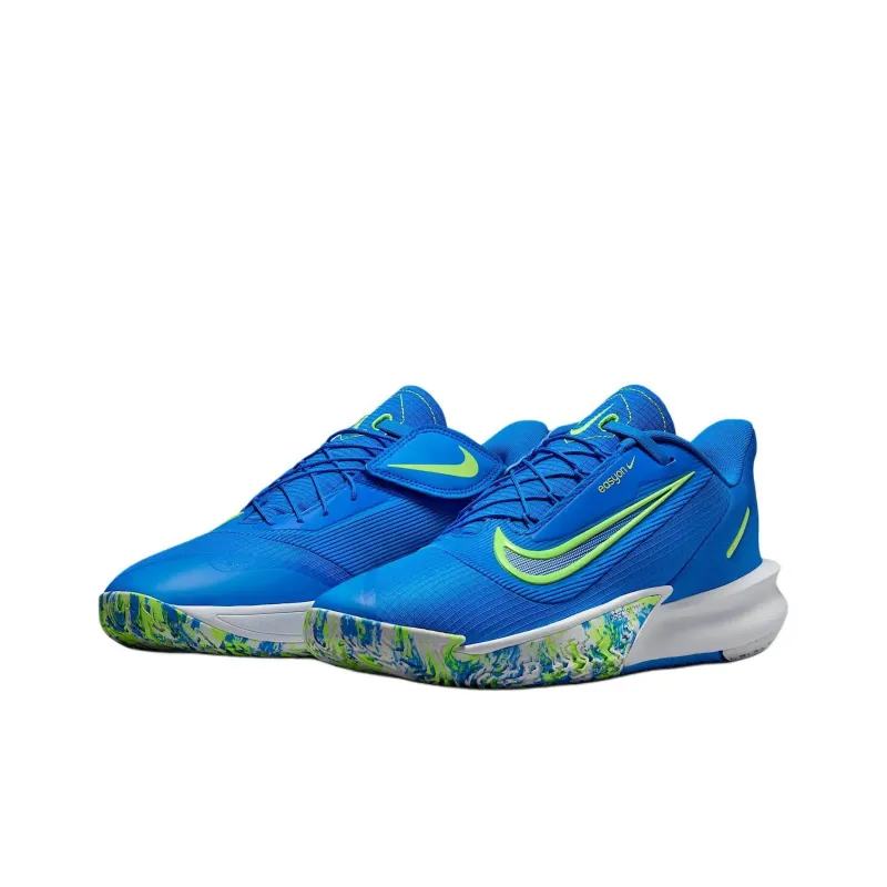 Nike Precision 7 EasyOn Photo Blue Volt White-2