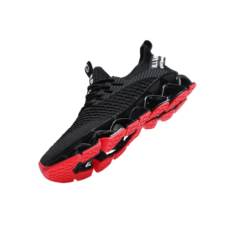 JANECO Cushioning, Abrasion Resistant, And Resilient Properties Low Top Casual Shoes Men's-3