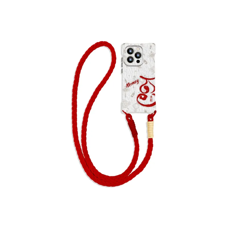 Sen Dog Silicone Material Individual With Lanyard Phone Cases Compatible With IPhone 16 Pro Max/Pro/Plus/15/14/13-2
