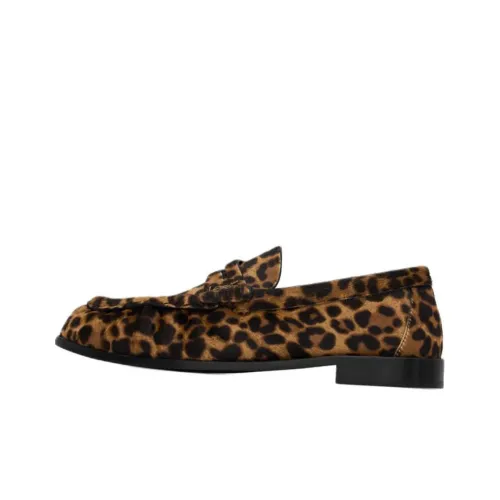 SAINT LAURENT Le Loafer Loafers Women's Leopard