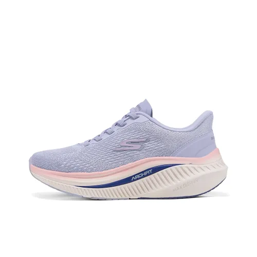 Skechers WOMEN'S GO WALK Wear resistant And Lightweight Low Top Casual Shoes Women's Purple