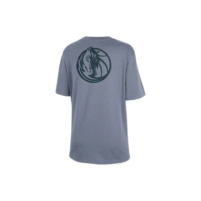 Jordan Dallas Mavericks Courtside Statement Edition Women's Jordan Nba T Shirt-1