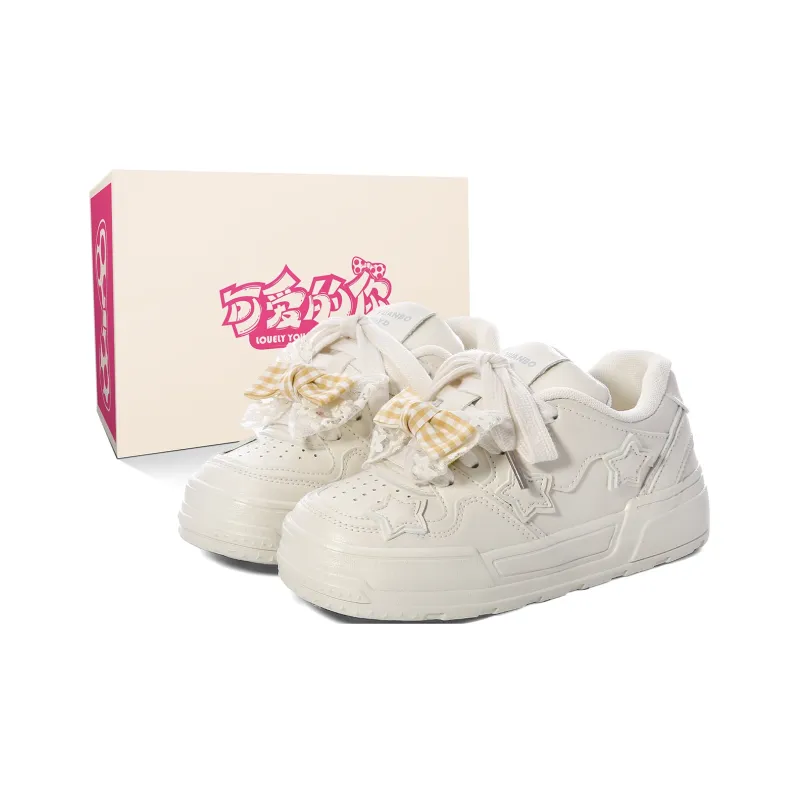 Lovely You Lightweight Anti-Slip Low-Top Skateboard Shoes Women's-42