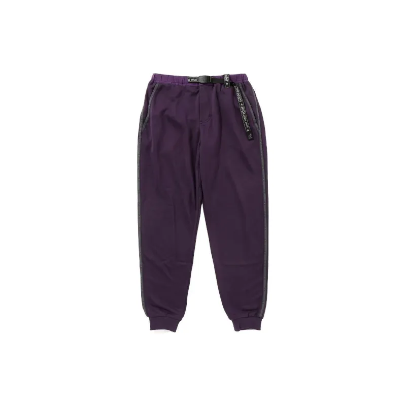 Gramicci Knitted Sports Pants Unisex Purple-0