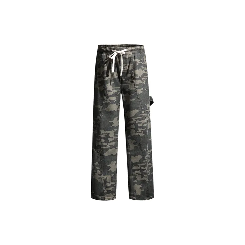 HOWIE LANDAU Casual Pants Unisex Camouflage-6