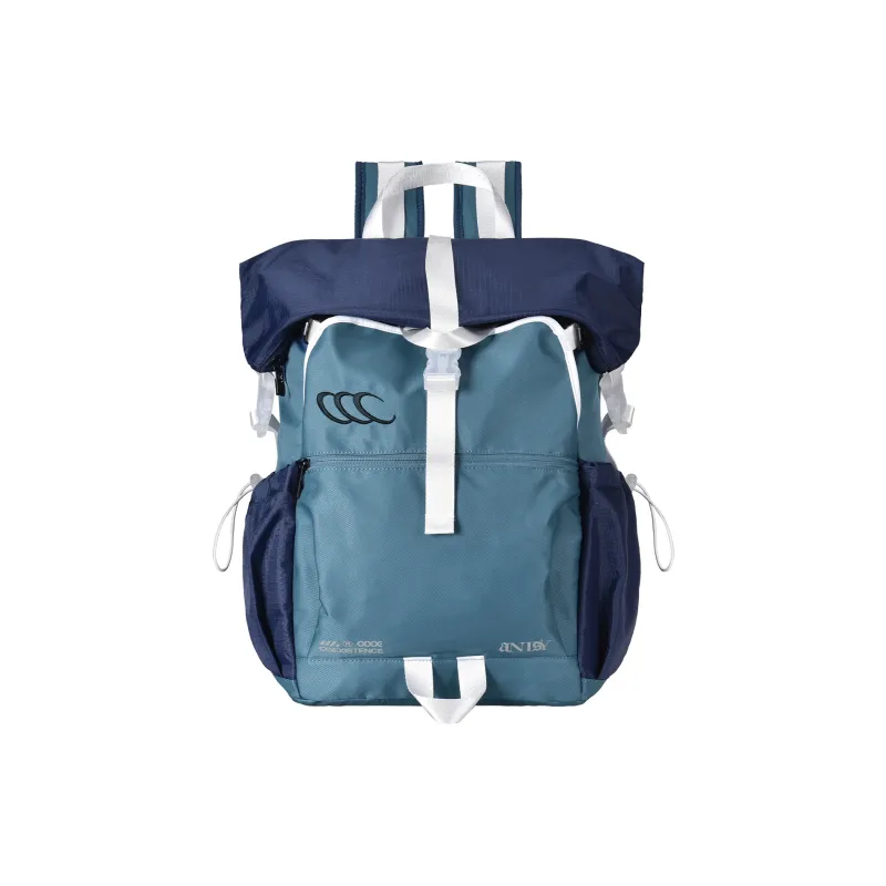 COEXISTENCE Water Repellent, Wear Resistant, Stain Resistant Polyester Backpack Regular Unisex Blue-1