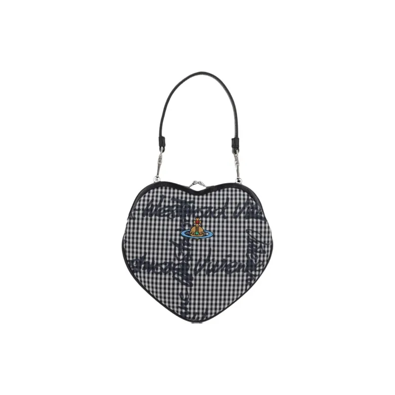 Vivienne Westwood Belle Heart Frame Tote Bag-0