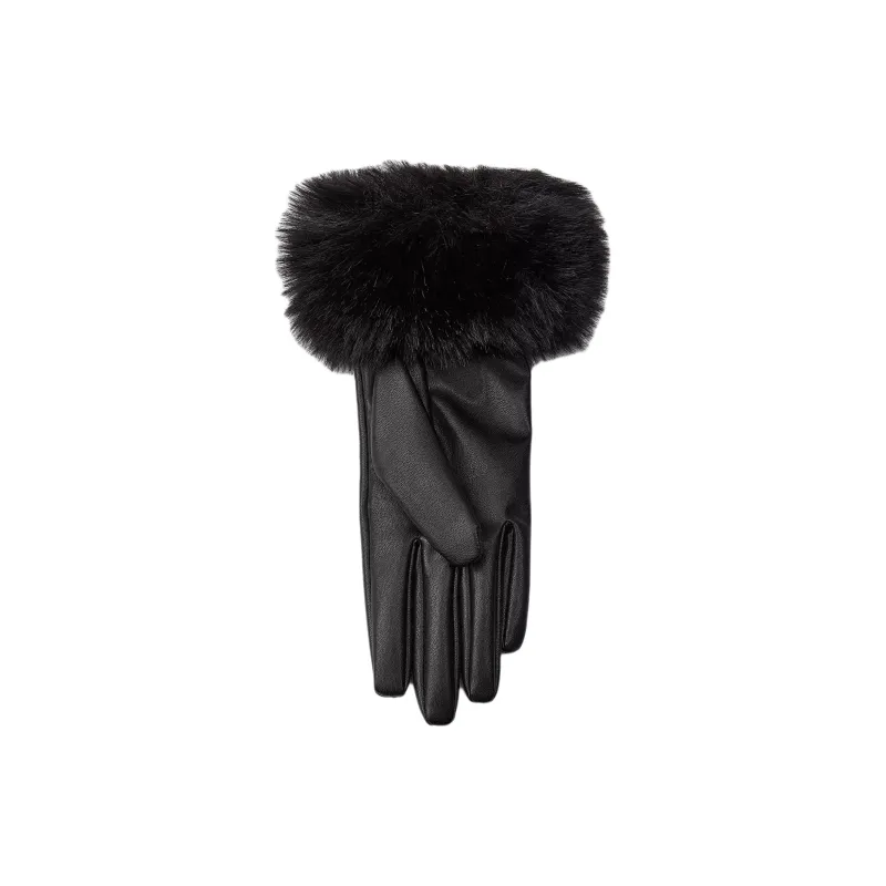 ZARA Polyester Gloves Women's Black-2