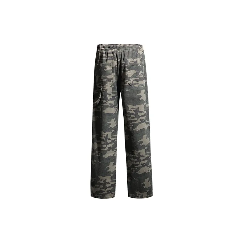 HOWIE LANDAU Casual Pants Unisex Camouflage-7