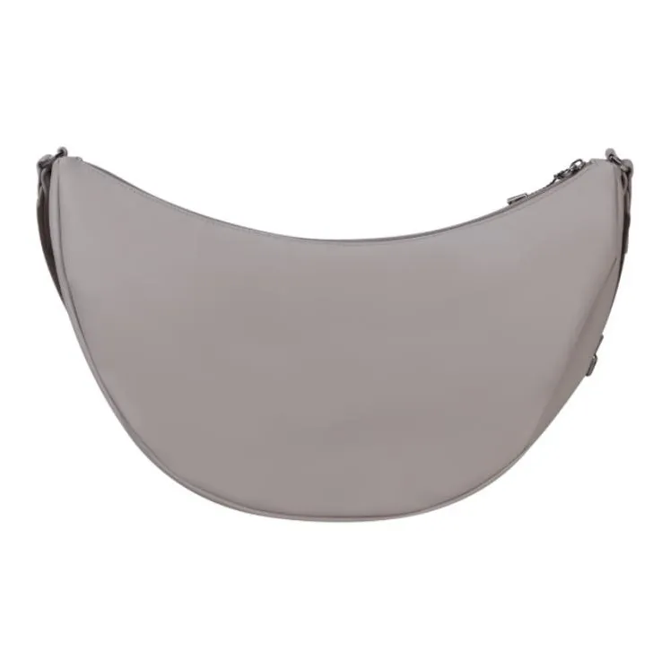 SAMSONITE PET Hobo Bag Shoulder Bag Women's Gray Rose-3