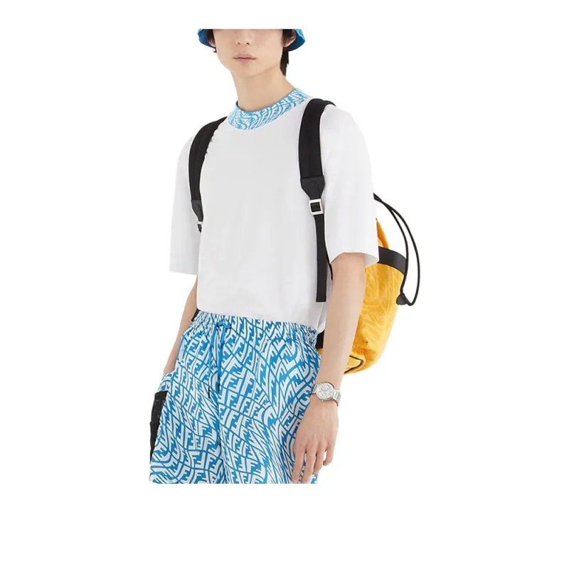 FENDI X Sarah Coleman Fisheye Logo Swim Trunks-3