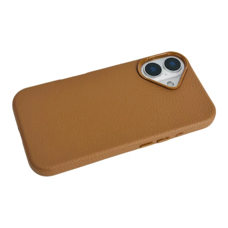 Sopi Leather Material Solid Color Litchi Grain Phone Cases Compatible With IPhone 16/15 Pro Max/Apple 13/14 Pro/Max-31
