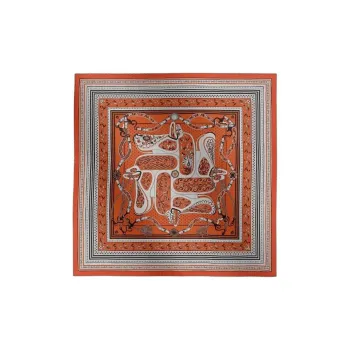 HERMES Cashmere Shawls Women's Multicolor