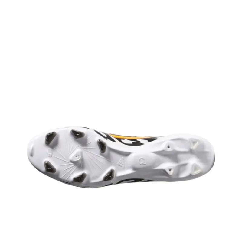 Adidas Messi Adizero Cushioning Wear Resistant Soccer Shoes Unisex White Black-2