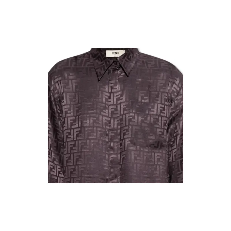 FENDI Shirt Women's Dark Purple-3