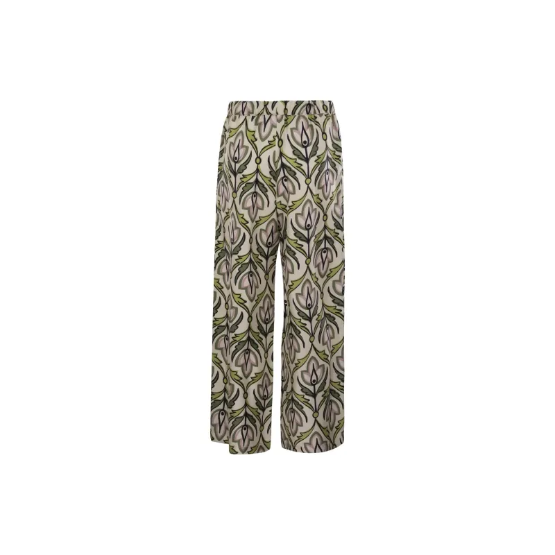 WEEKEND MaxMara Max Mara Weekend Eusebio All Over Printed Trousers-1