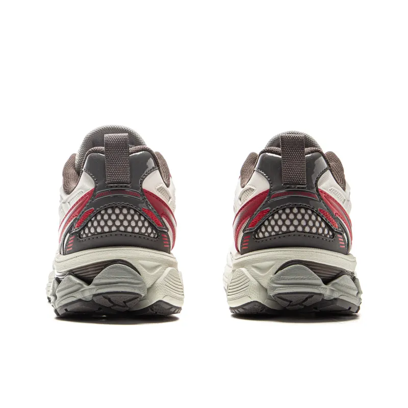 LiNing Shake 2.0 Cushioned Slip Resistant Abrasion Resistant Low Top Casual Running Shoes Men's Silver Red-5