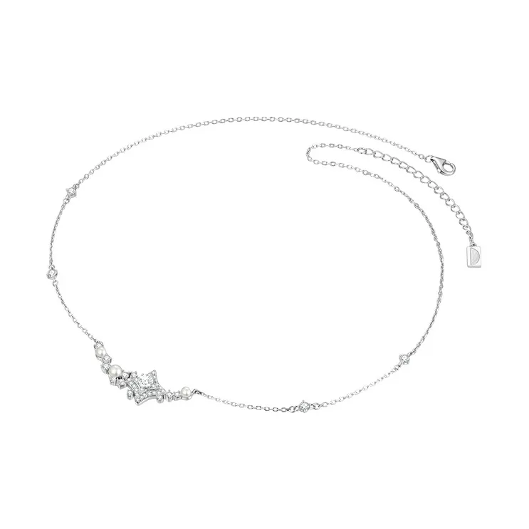 DESIGN CIRCLES S925 Silver Necklaces Women's-4