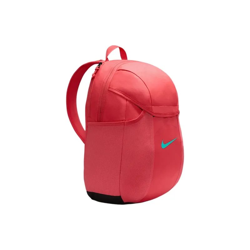 Nike Fabric Backpack Unisex Ash Red & Black & Aurora Green-1