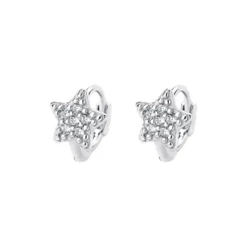 CARAT'S DIARY S925 Silver Stud Earrings Women's
