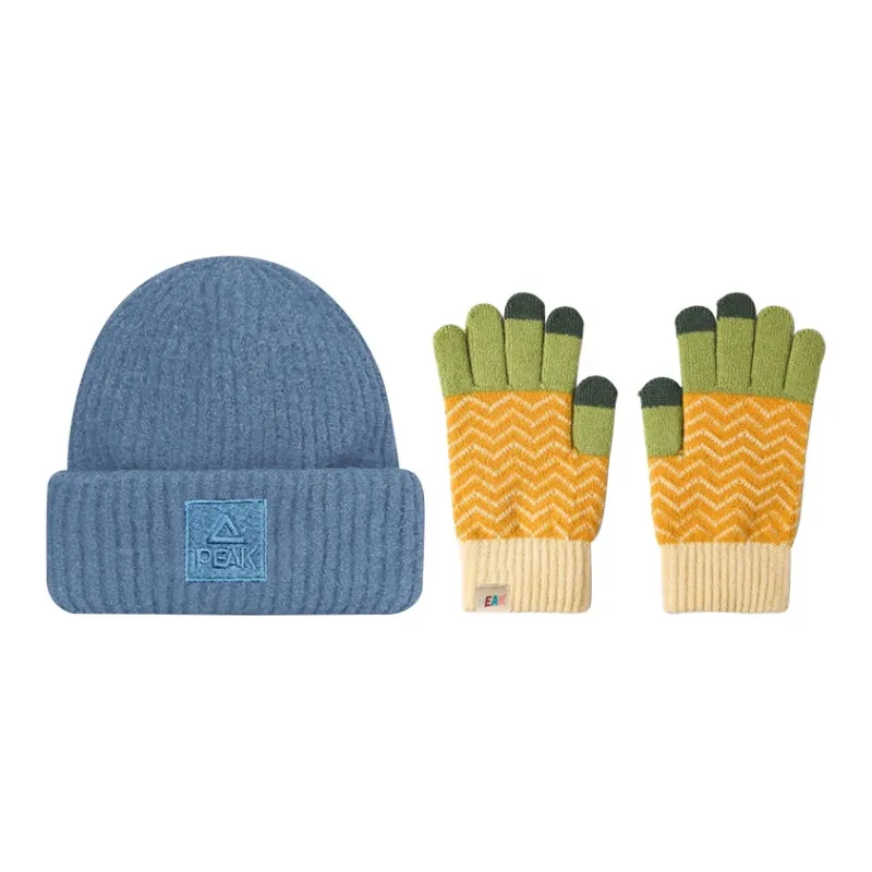 PEAK Acrylic Knit Gloves Unisex-11