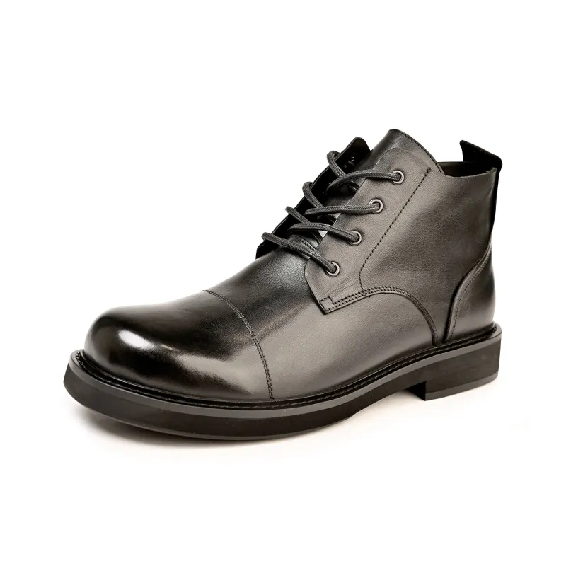 Brounvanm Short Martin Boot Men's Black-1