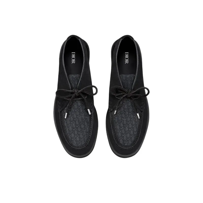 DIOR Granville Ankle Boots Men's Black-3