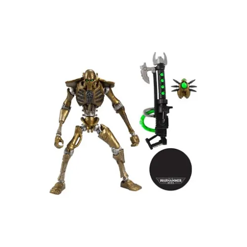 McFARLANE Star Warrior Warhammer 40k  Official Chaplain Space Necromancer Action Figure Bonus Gifts 17cm