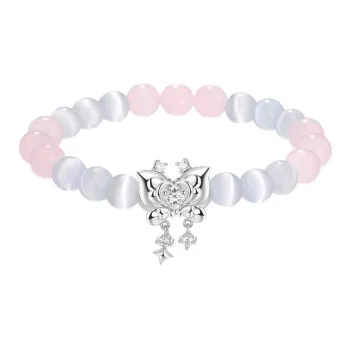Clect Glass Cat Eye Bracelets Women's