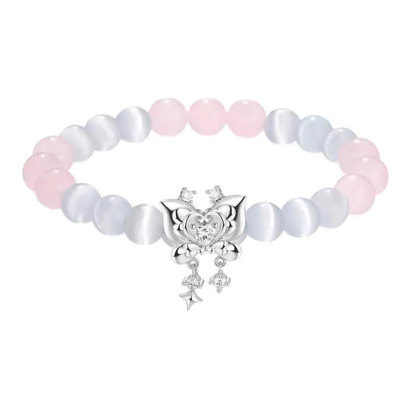Clect Glass Cat Eye Bracelets Women's-0