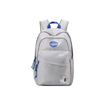 DRACONITE NASA Collaboration Polyester Students Backpack Unisex Gray