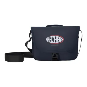 Skechers Fabric Messenger Bag, Shoulder Bag, Handbag Regular Unisex Eclipse Blue